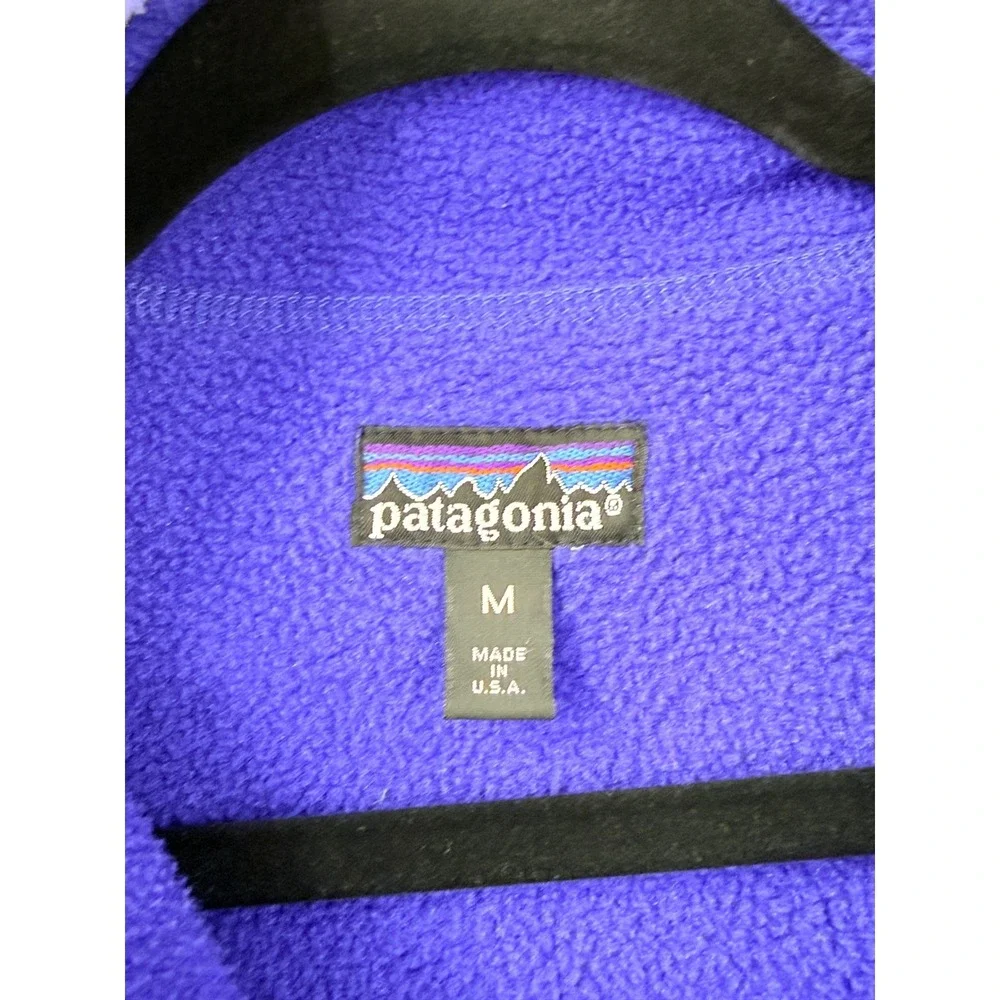 vtg 90s Patagonia Synchilla Fleece Vest sz M Gorpcore Outdoors Hiking y2k USA